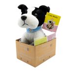 Set jucarie plus 18 cm, Micky "Adopt Me", bratara plus, carte ilustrata fotografia produsului