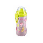 Biberon cu adaptor push pull 300 ml 3+ ani Nuk Junior Cup 255408, Roz fotografia produsului View 2 S