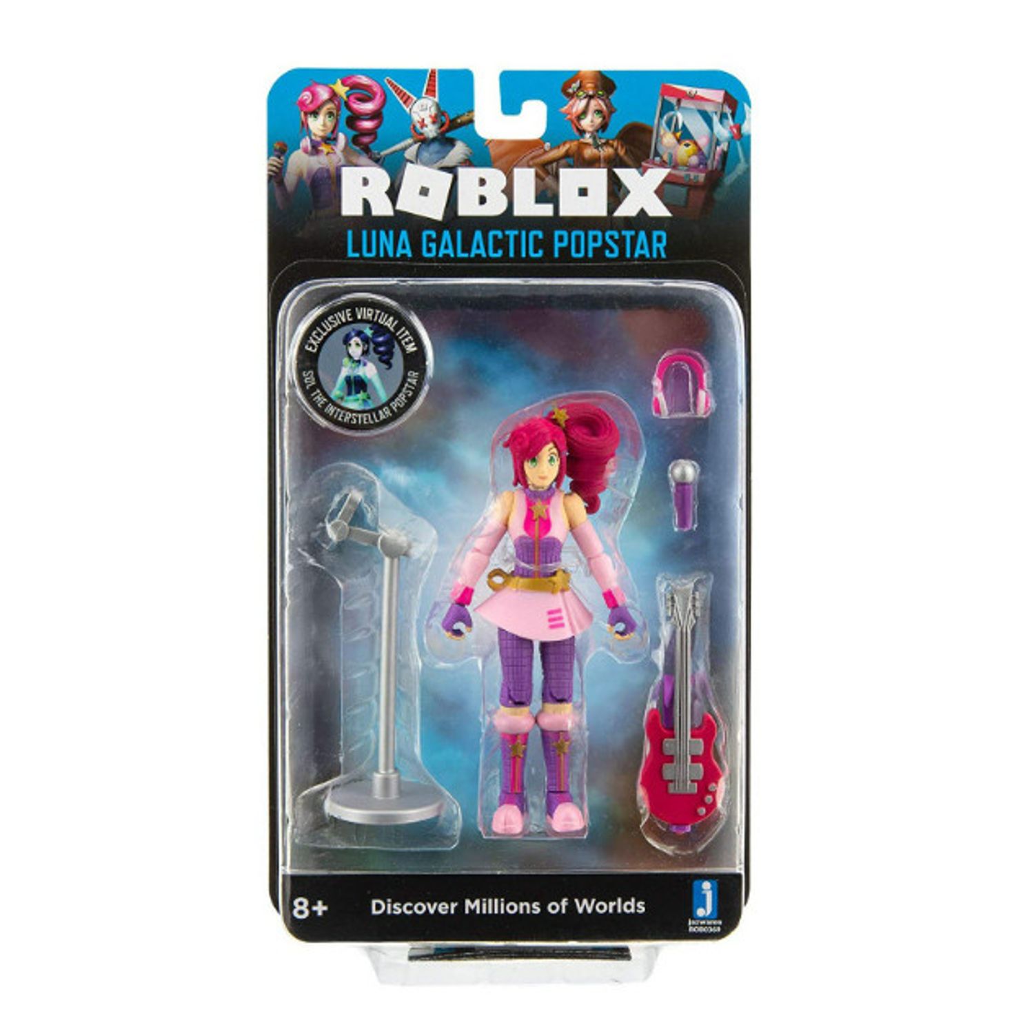 Figurina Roblox, Imagination Collection, Luna Galactic Popstar, 20 cm fotografia produsului View 3 L