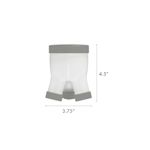 Cutie dozator,Boon, Tripod, pentru formula de lapte praf, Gri, 240 ml fotografia produsului View 3 S