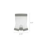 Cutie dozator,Boon, Tripod, pentru formula de lapte praf, Gri, 240 ml fotografia produsului View 4 S