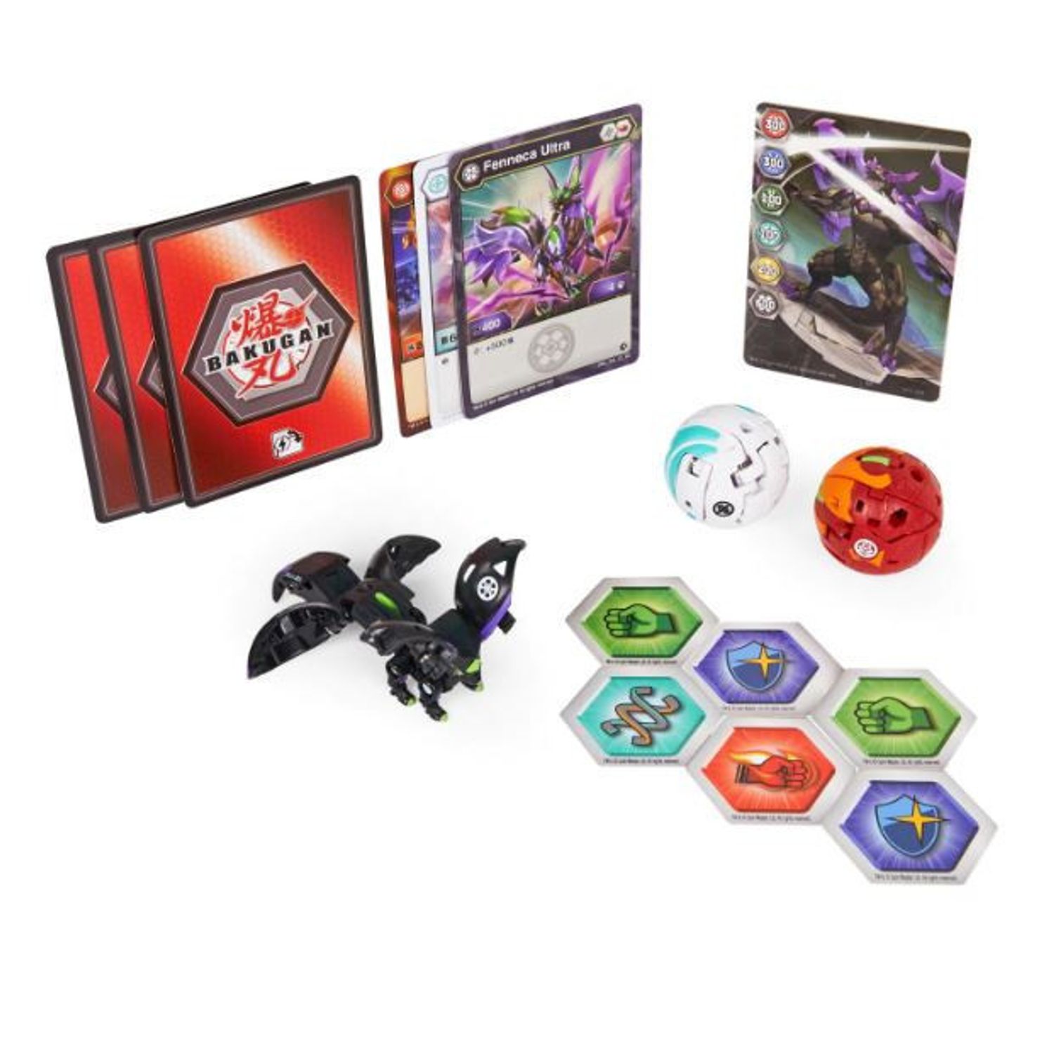 Figurine Bakugan Starter Pack - Fenneca Ultra, Crustillion, Nillious fotografia produsului View 7 L