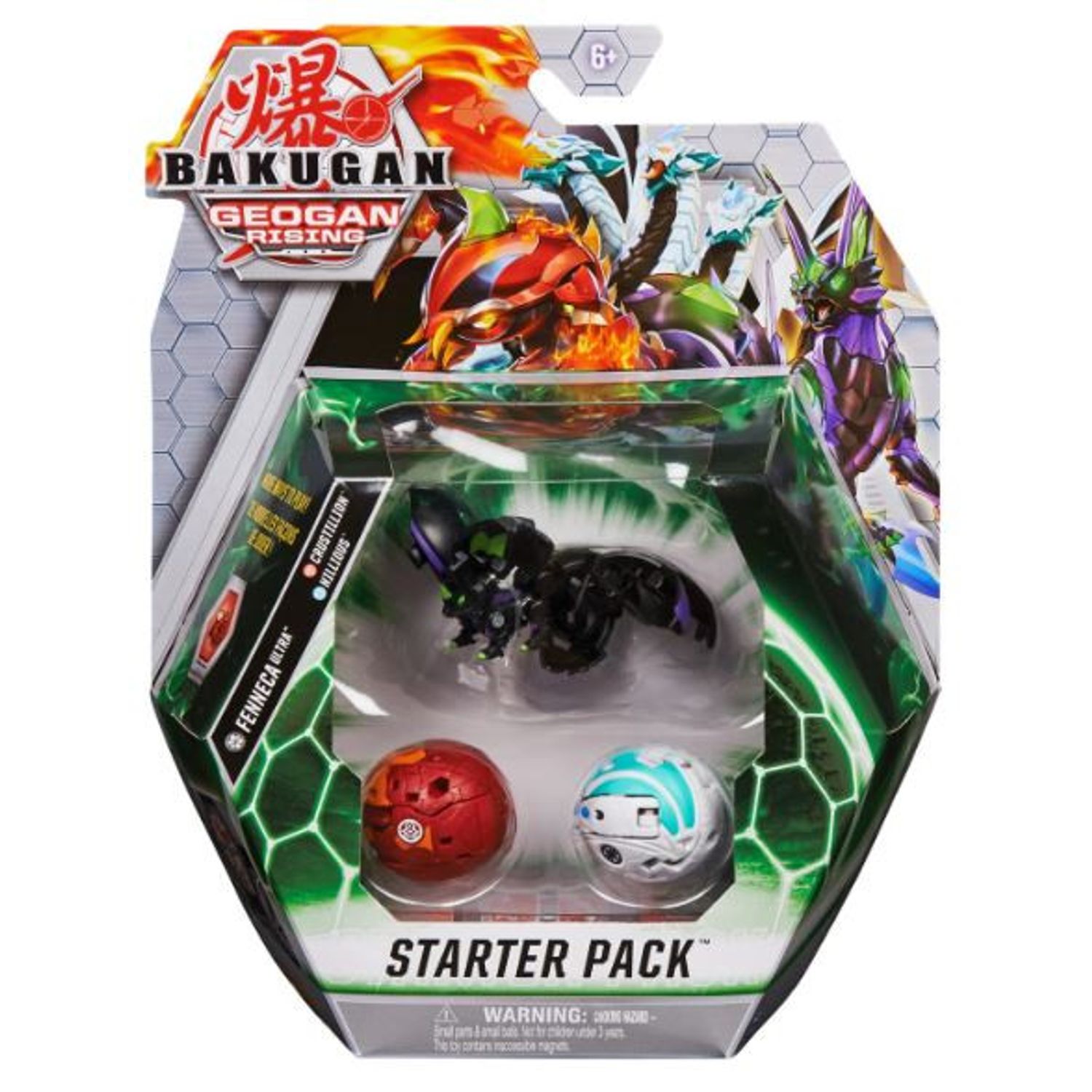 Figurine Bakugan Starter Pack - Fenneca Ultra, Crustillion, Nillious fotografia produsului View 2 L