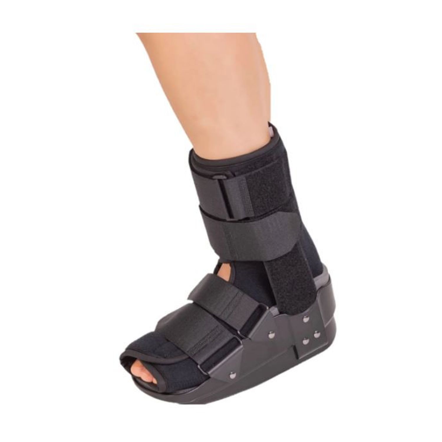 Orteza pentru glezna fixa Triamed Walkerfix, Short Regular, Negru, 2 fotografia produsului
