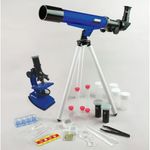 Set de joaca pentru copii Science Tech, Microscop si Telescop, 8 ani fotografia produsului View 4 S