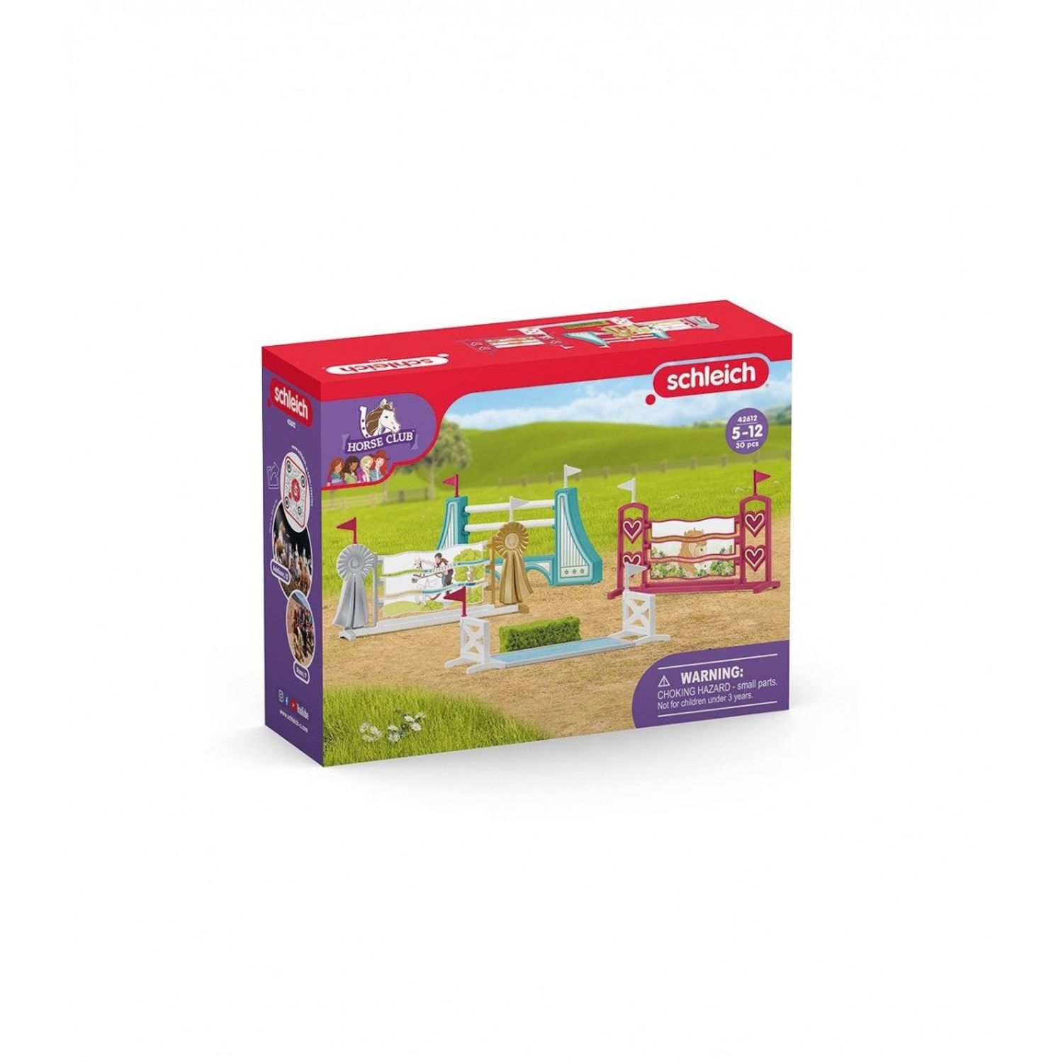 Set de joaca Schleich 42612- Accesorii Obstacole, 30 piese, 3 ani+ fotografia produsului View 2 L