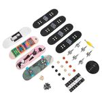 Set 4 mini Skateboarduri Tech Deck Sovrn, cu Piese de Schimb, 9 cm fotografia produsului