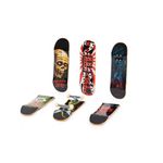 Set 6 mini placi skateboard, Tech Deck, Sk8shop Bonus Pack, 6 ani+ fotografia produsului View 2 S