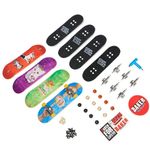 Set 4 mini Skateboarduri Tech Deck Baker cu Piese de Schimb, 9 cm fotografia produsului