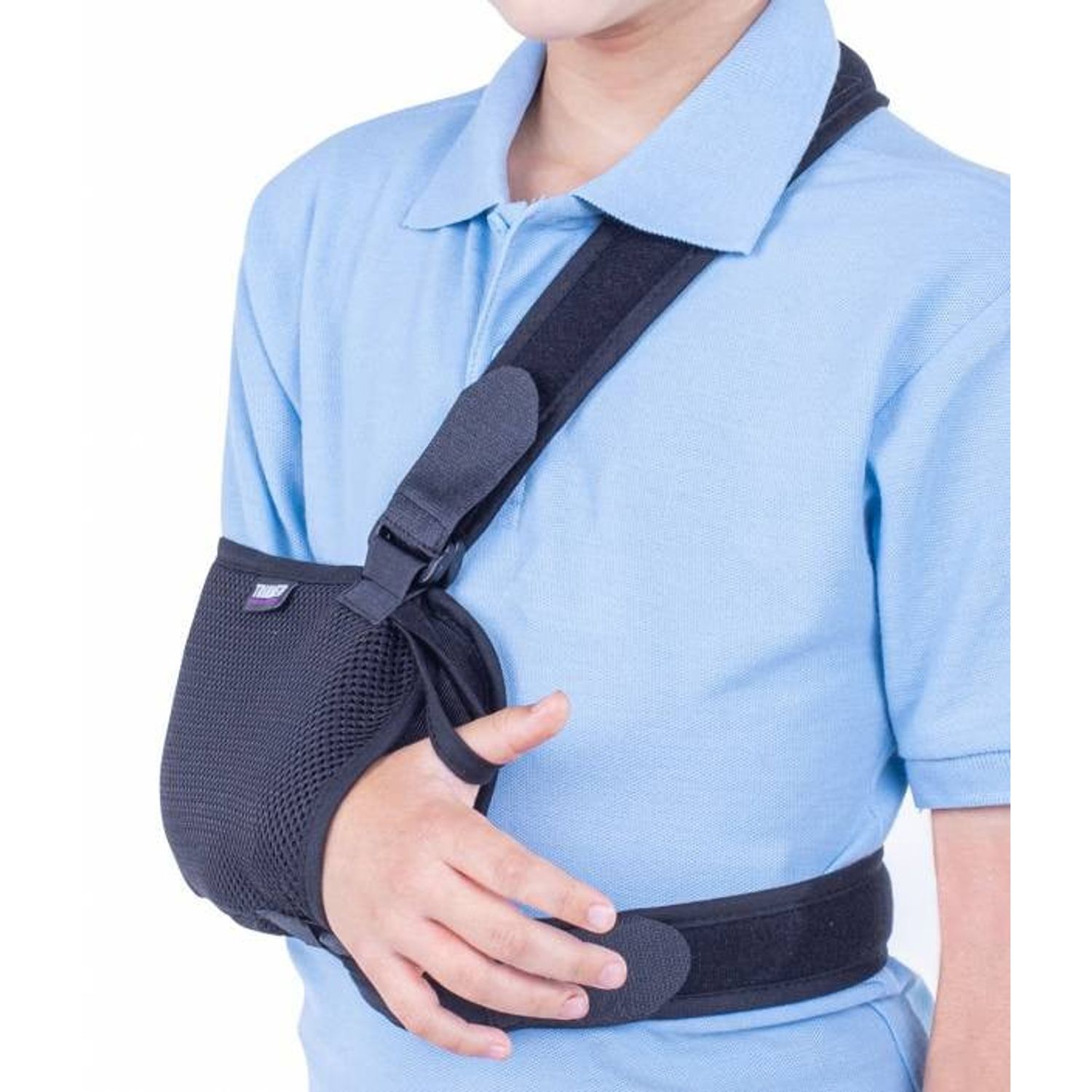 Suport fixare brat, pentru copii, Triamed Sintex Junior, Negru, 3 fotografia produsului View 3 L