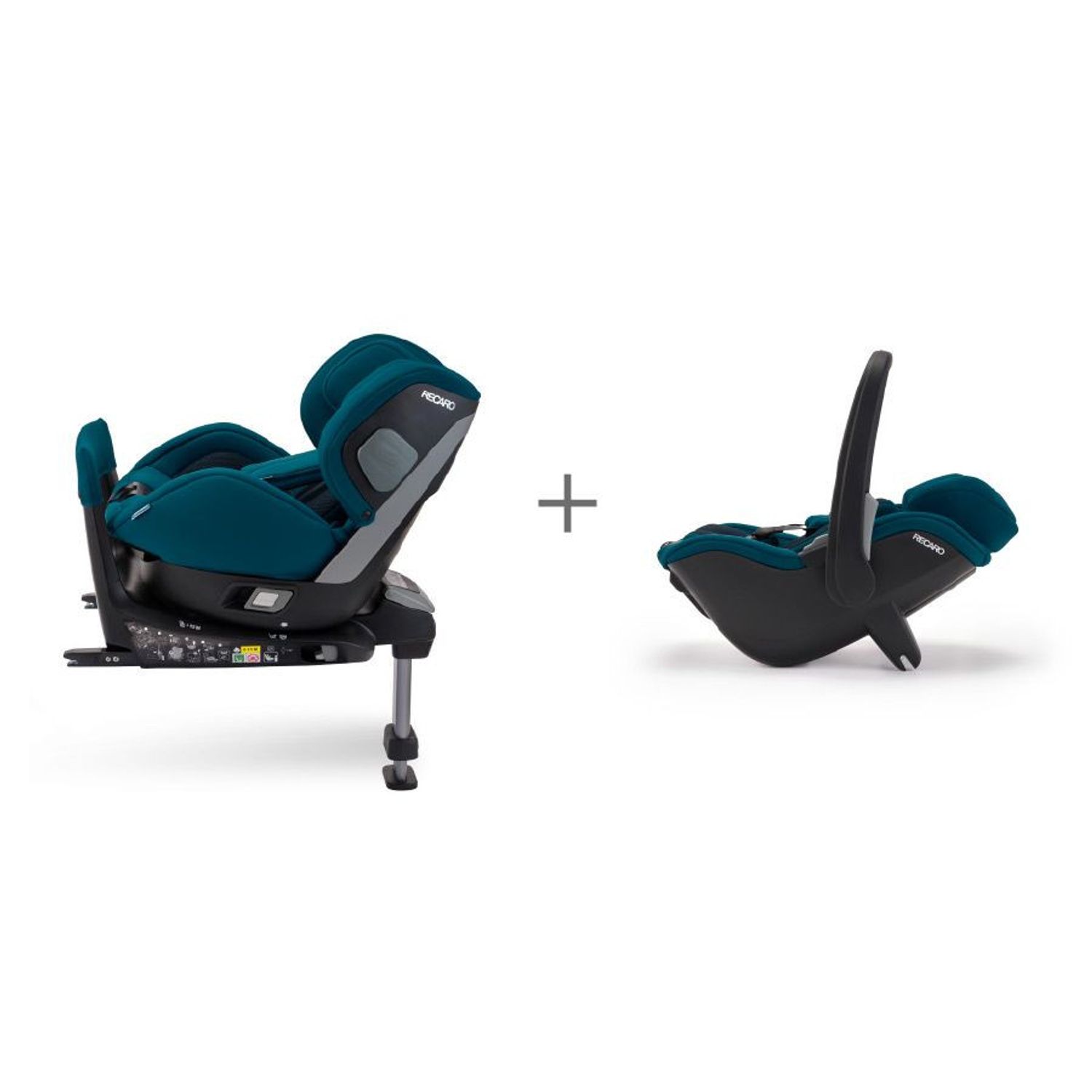 Scaun Auto cu Isofix, Rotativ 360&deg; Salia Elite Select Night Black fotografia produsului View 3 L