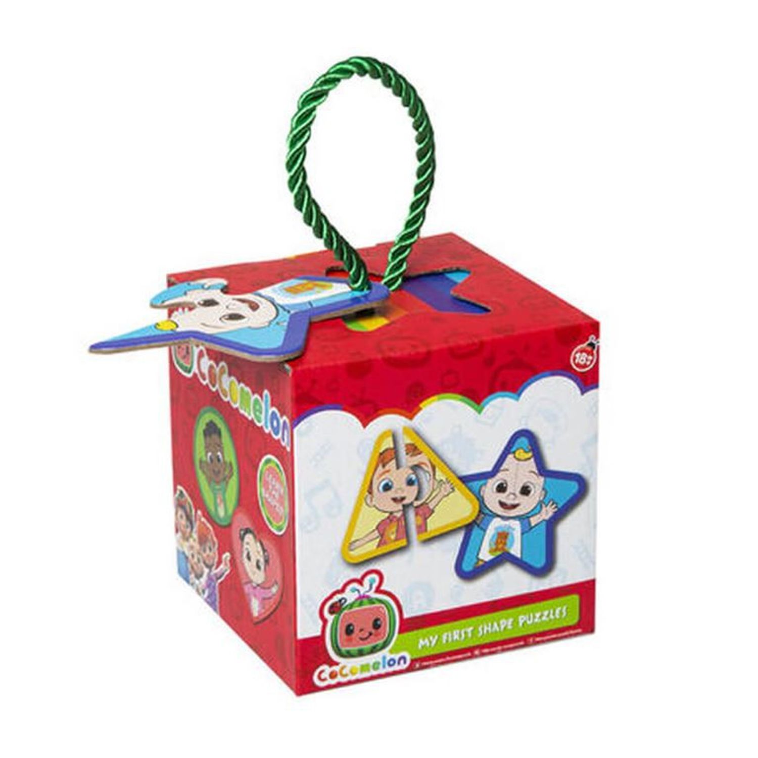 Puzzle Cocomelon, Primul meu puzzle cu forme, 10 piese, 18 luni+ fotografia produsului