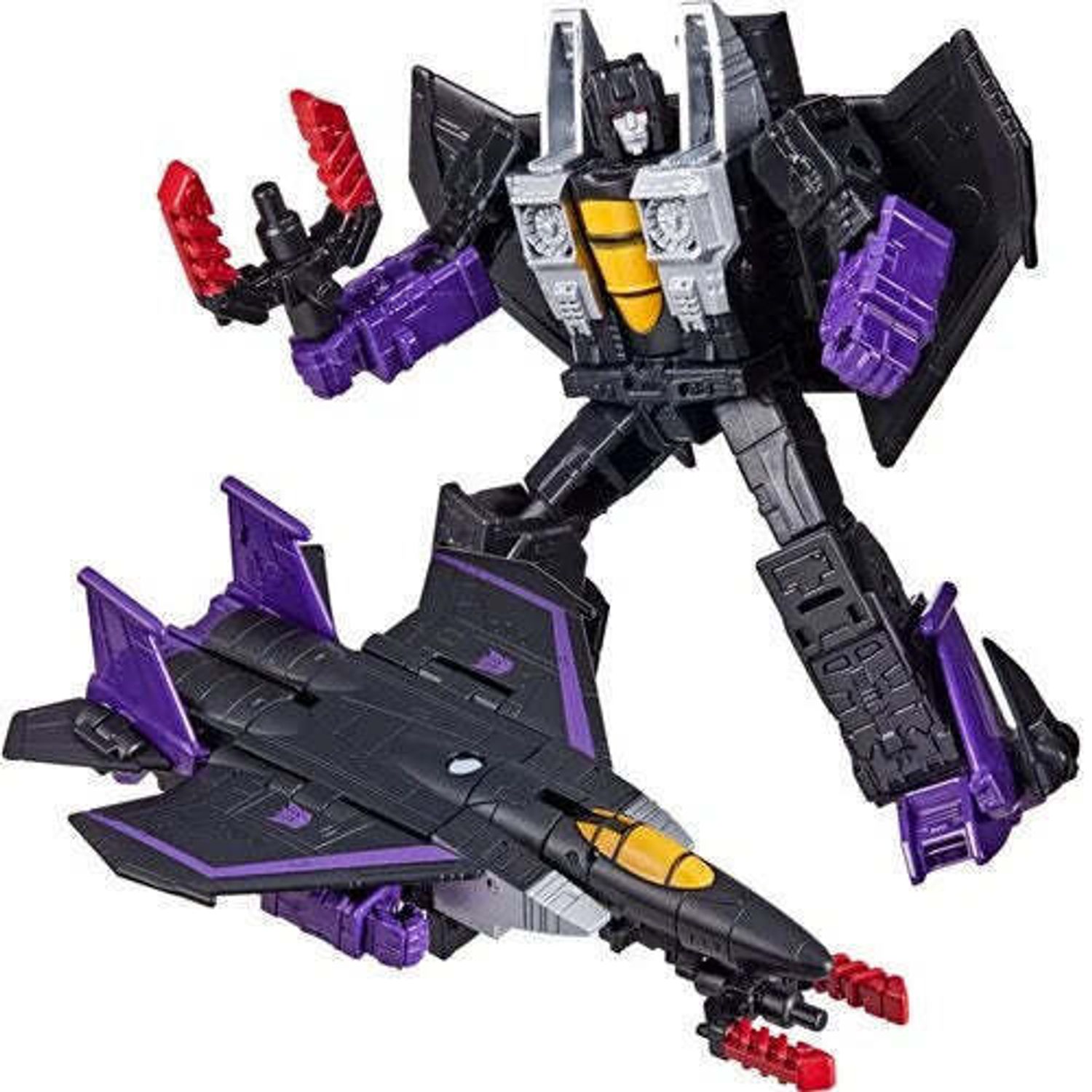 Figurina Hasbro Transformers - Skywarp, Negru-Mov, 10 cm, 8 ani+ fotografia produsului View 3 L