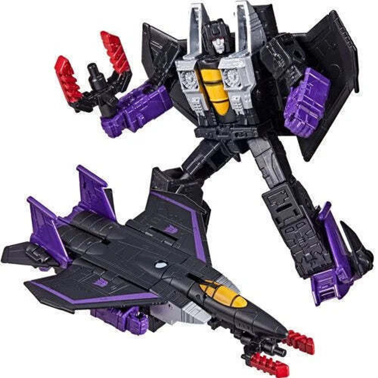 Figurina Hasbro Transformers - Skywarp, Negru-Mov, 10 cm, 8 ani+ fotografia produsului View 4 L