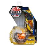 Figurina Metalica Bakugan Evolutions, Blitz Fox Portocaliu, 6cm fotografia produsului