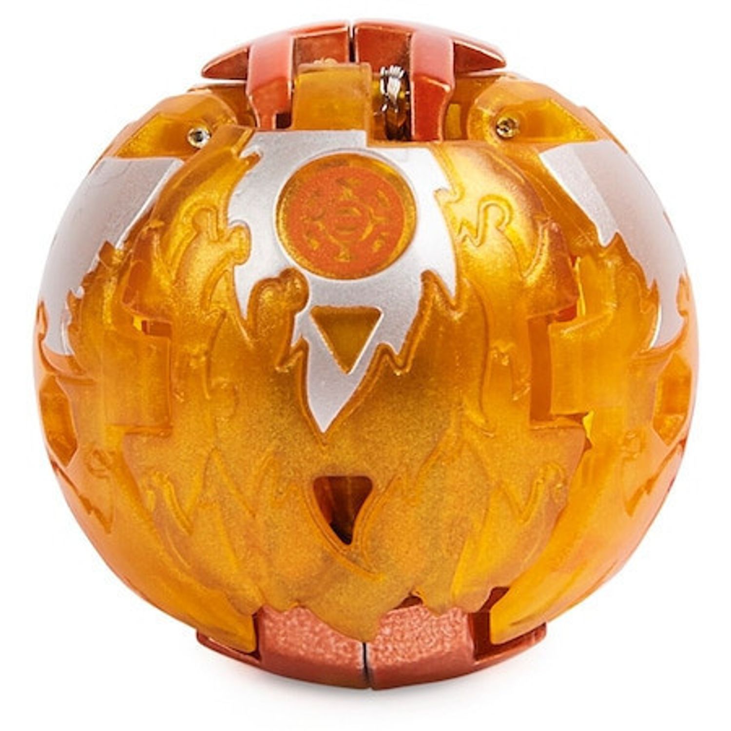 Figurina Metalica Bakugan Evolutions, Blitz Fox Portocaliu, 6cm fotografia produsului View 8 L