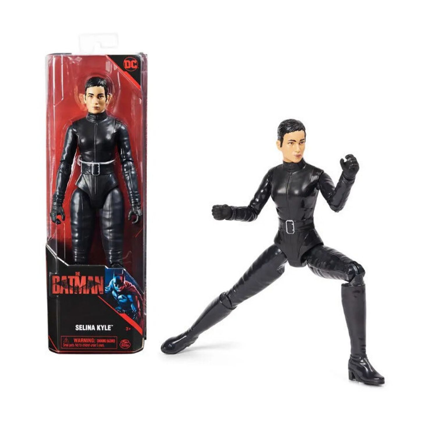 Figurina Spin Master DC Comics Batman Selina Kyle, 30cm, Negru fotografia produsului View 5 L