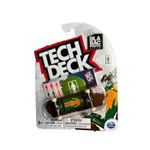 Mini placa skateboard Tech Deck BlaBac Photo, Verde-Maro, 9 cm fotografia produsului