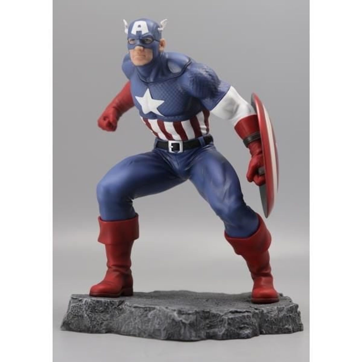 Statueta de colectie Marvel Captain America, 22 cm, Multicolor fotografia produsului View 2 L