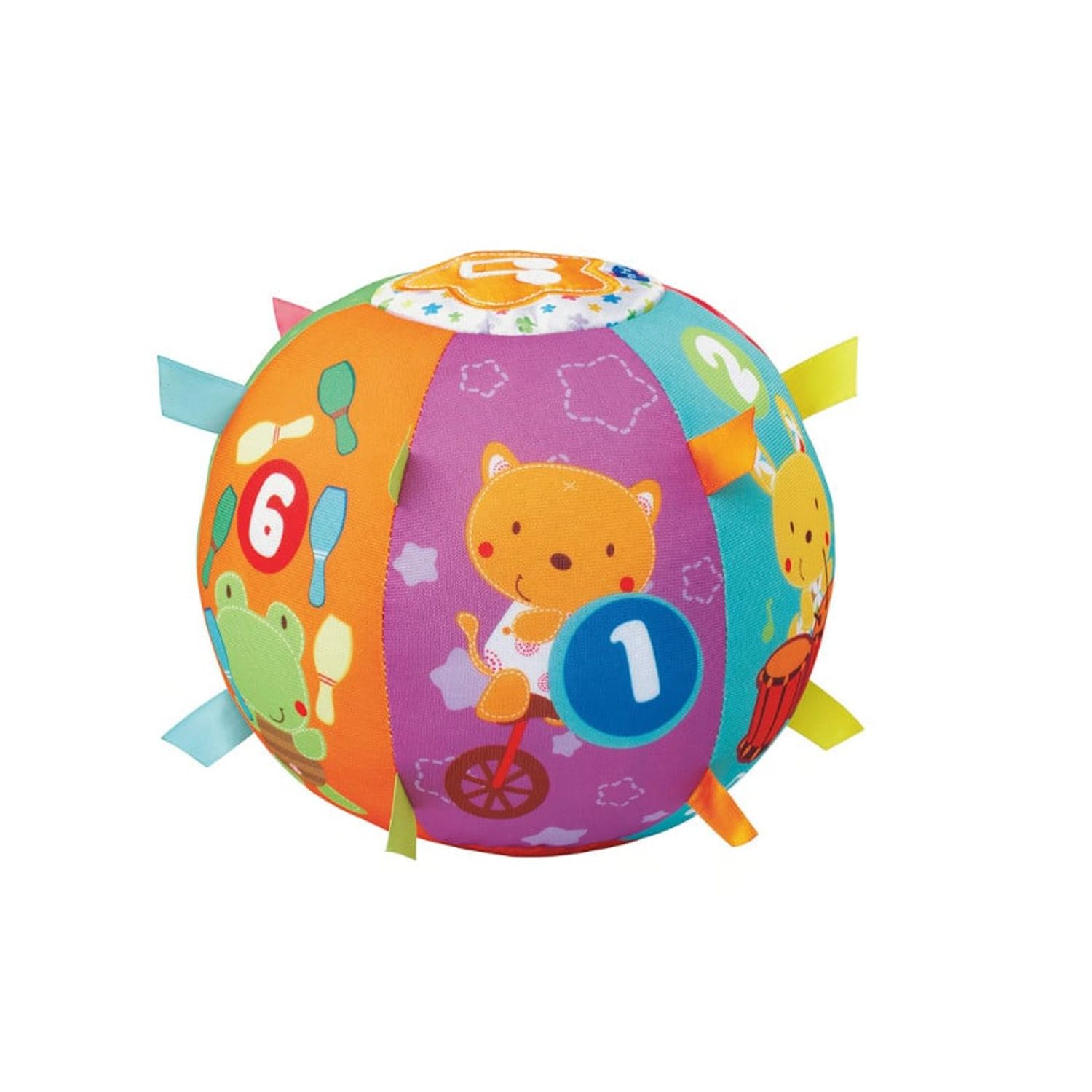 Jucarie bebelusi Vtech - Minge Muzicala, Moale si distractiva fotografia produsului View 3 L