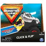 Masinuta Monster Jam Click Flip, Dalmatian, Scara 1:43, 12 cm fotografia produsului