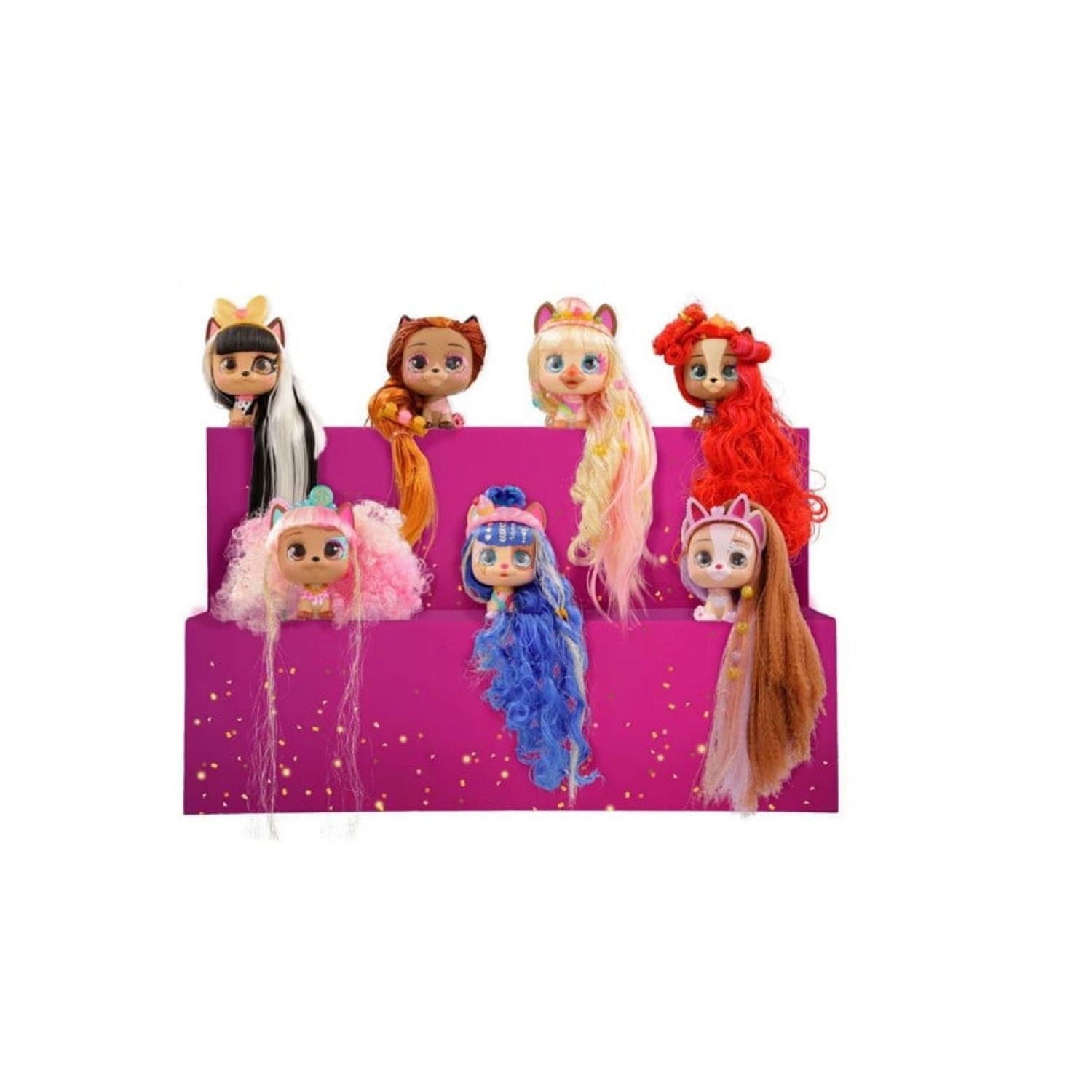 Catelus surpriza VIP Pets Celebrity cu 10 accesorii surpriza fotografia produsului View 5 L