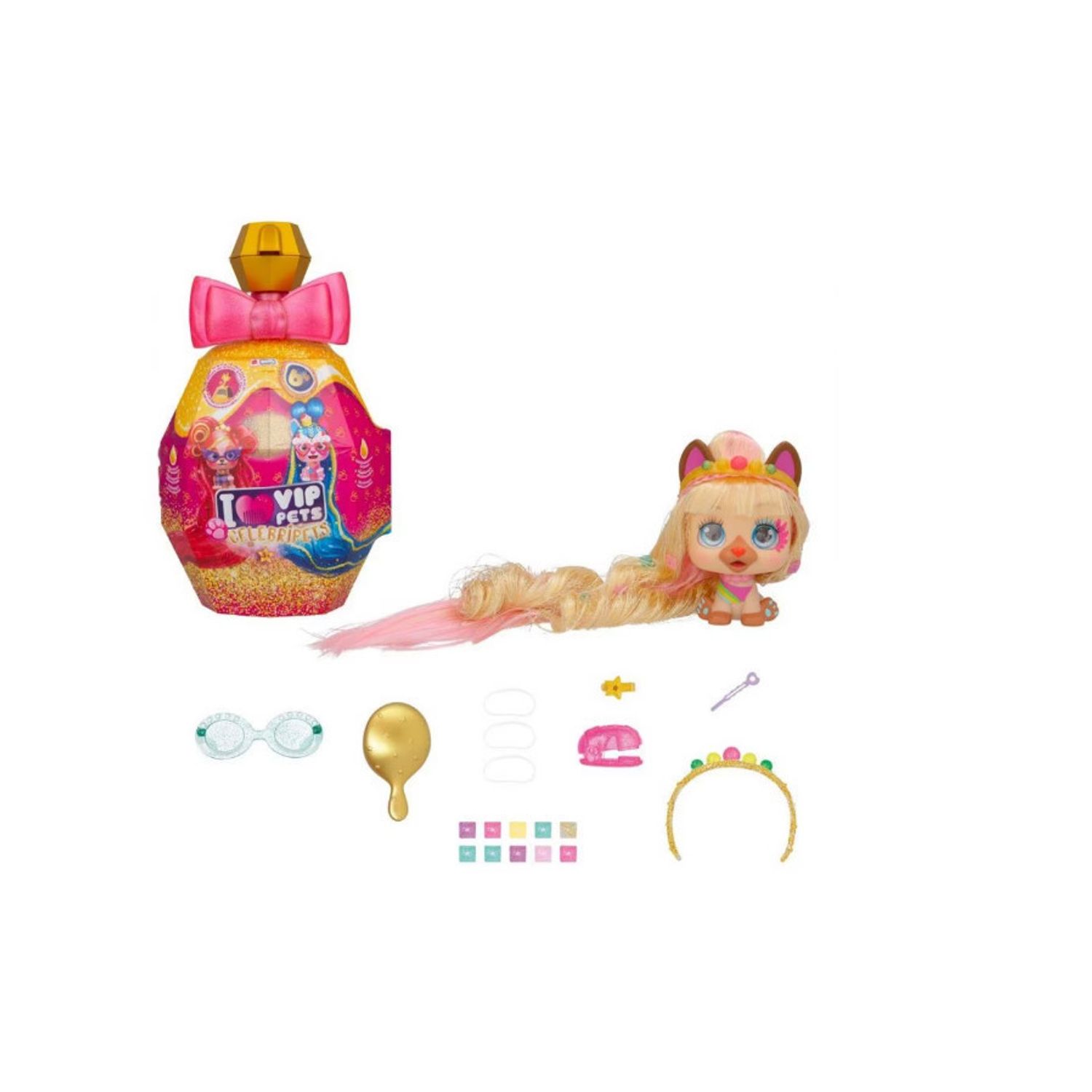 Catelus surpriza VIP Pets Celebrity cu 10 accesorii surpriza fotografia produsului View 16 L