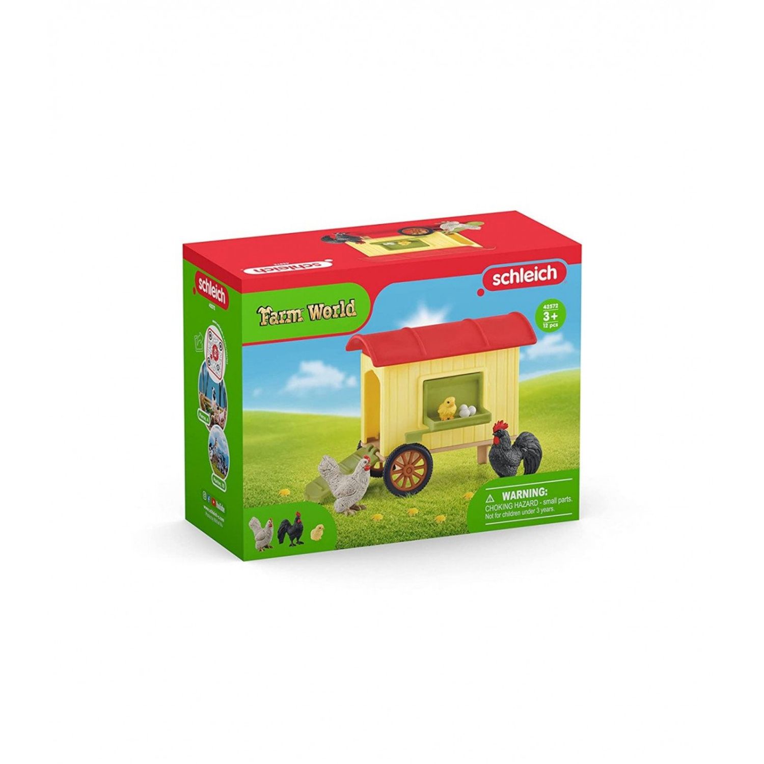 Set de joaca Schleich 42572- Cotet De Gaini, 5 piese, 3 ani+ fotografia produsului