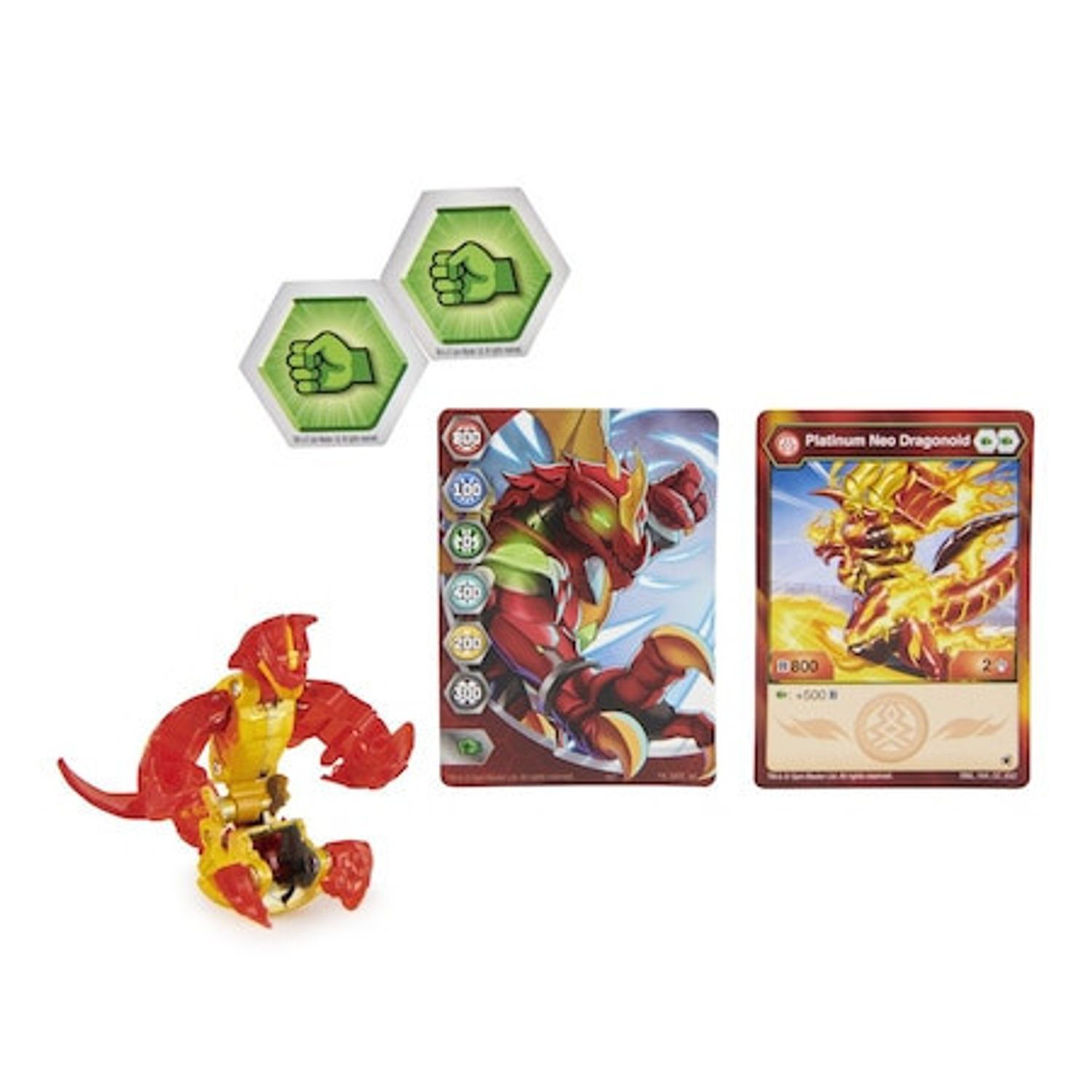 Figurina Bakugan Evolutions - Platinum Series, Neo Dragonoid fotografia produsului View 2 L