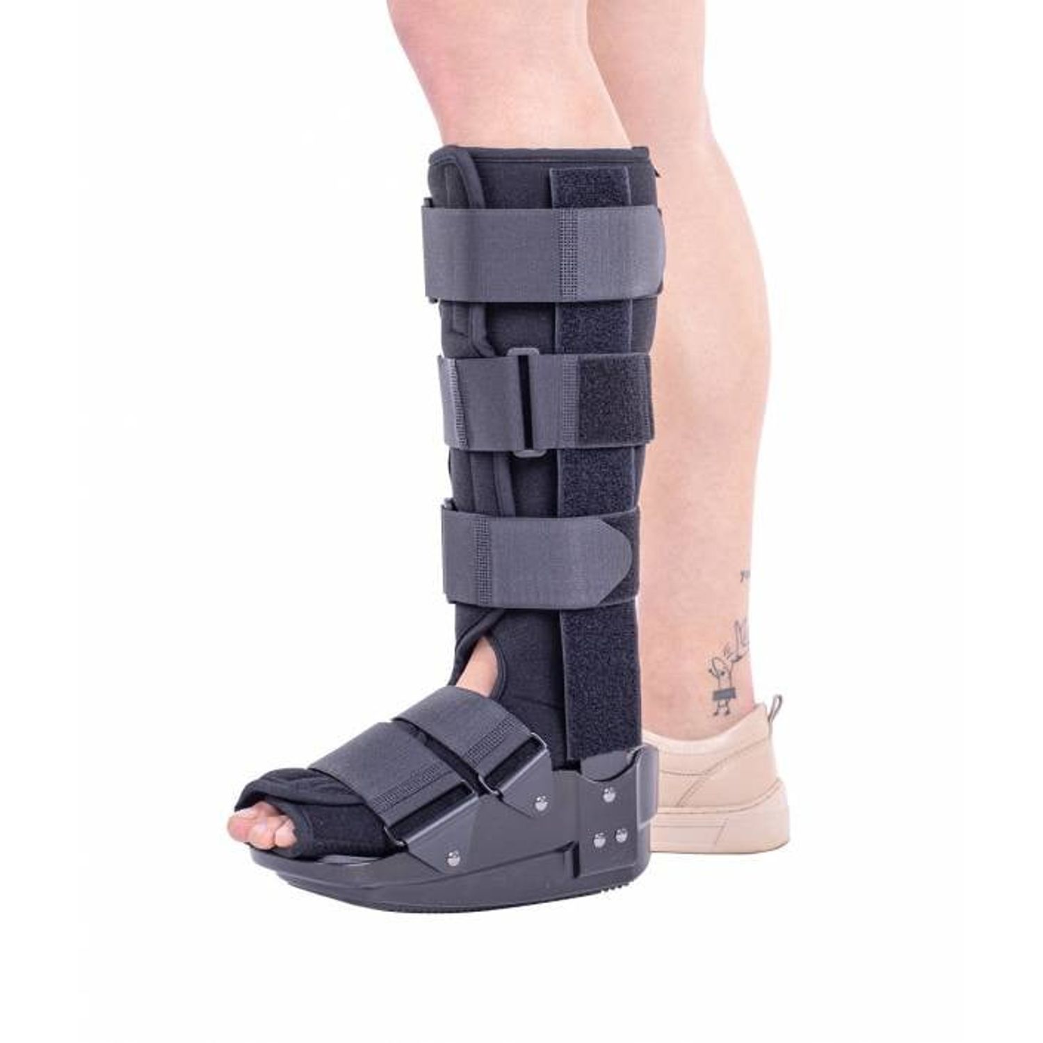 Orteza de glezna fixa Triamed Walkerfix Hi Regular, Negru, 2 fotografia produsului View 2 L