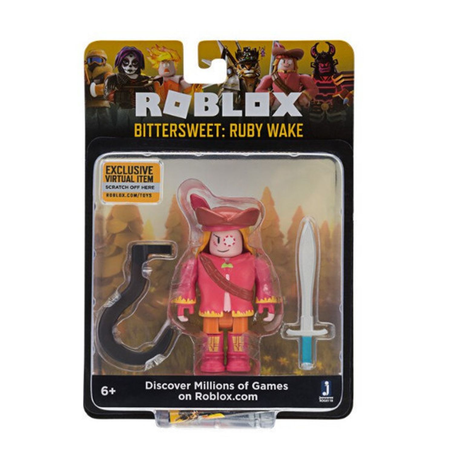 Figurina Roblox Celebrity 8 cm, model Bitteersweet Ruby Wake fotografia produsului View 4 L