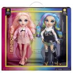 Set 2 papusi Rainbow High - Bella & Amaya, 30 cm, Multicolor fotografia produsului