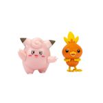 Set figurine de actiune Pokemon, Torchic & Clefairy, 5-7 cm fotografia produsului View 3 S