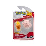 Set figurine de actiune Pokemon, Torchic & Clefairy, 5-7 cm fotografia produsului