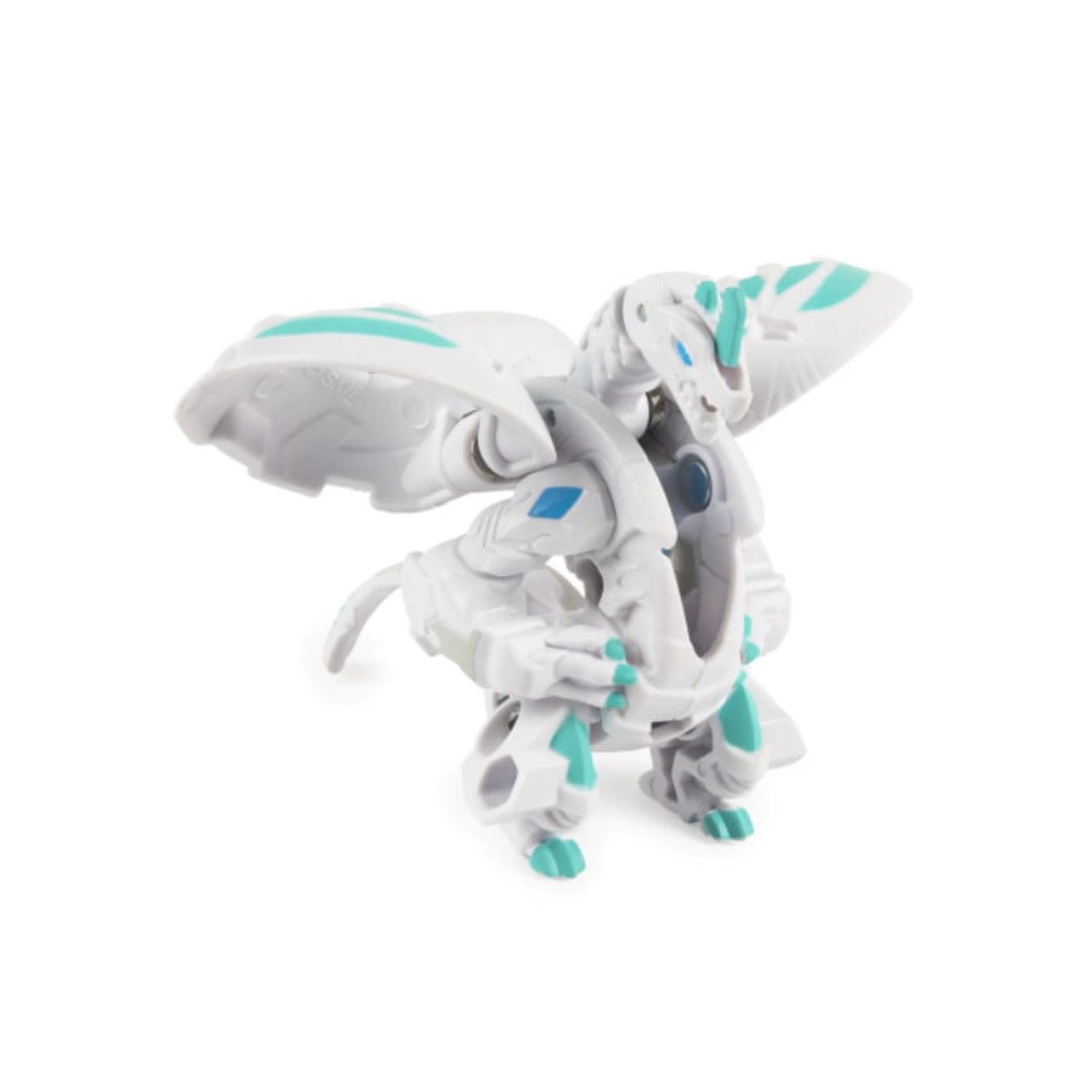 Figurina Bakugan Geogan Rising - Dragonoid ultra, Alb, 5 cm fotografia produsului View 4 L