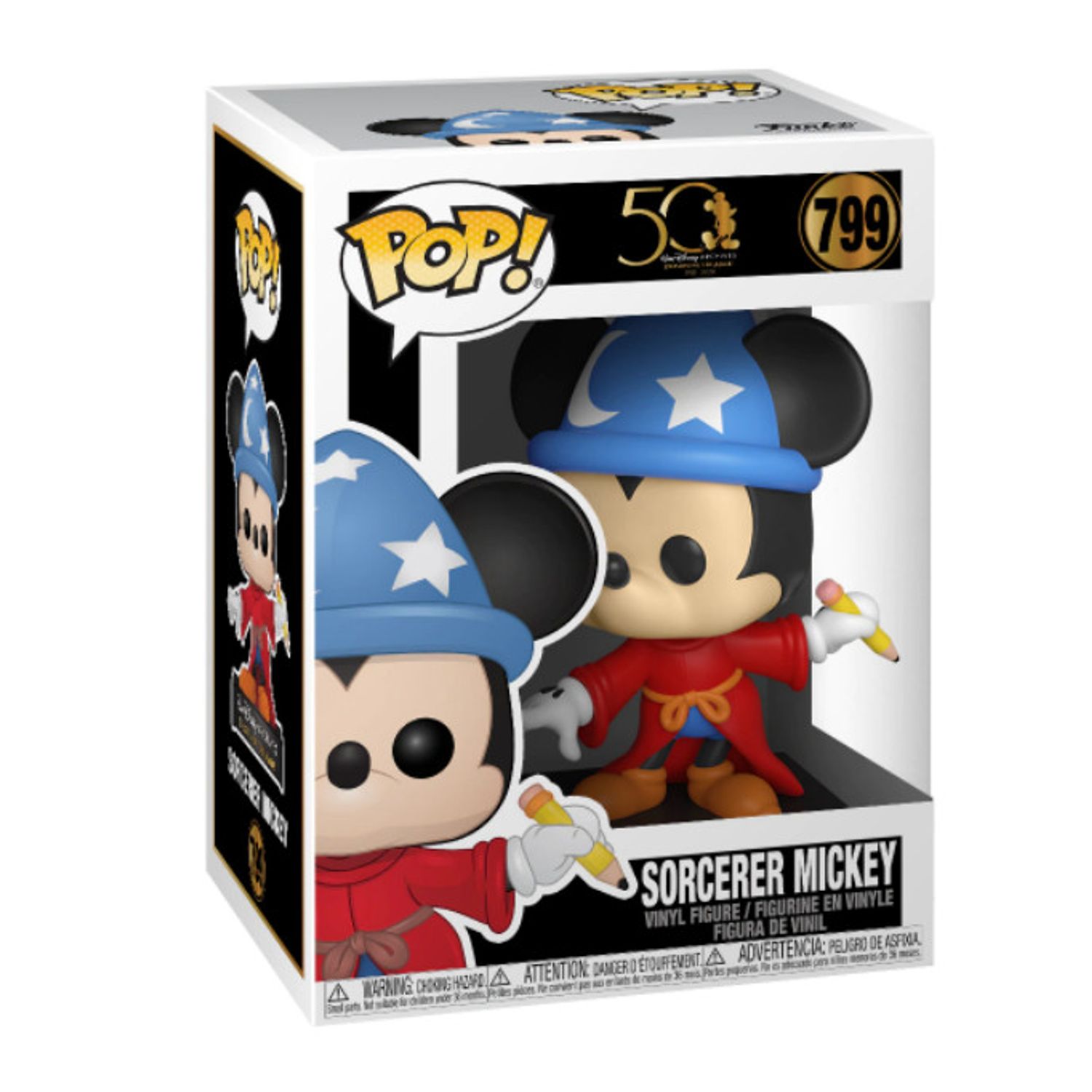 Figurina Funko POP! Disney - Archives, Sorcerer Mickey 799 fotografia produsului View 3 L