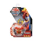 Figurina Metalica Bakugan Evolutions, Dragonoid, 6cm, Rosu fotografia produsului View 2 S