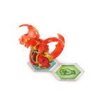 Figurina Metalica Bakugan Evolutions, Dragonoid, 6cm, Rosu fotografia produsului View 5 S