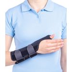 Orteză de police fixa Triamed UNOFIX PLUS, Negru, 3, Stang fotografia produsului