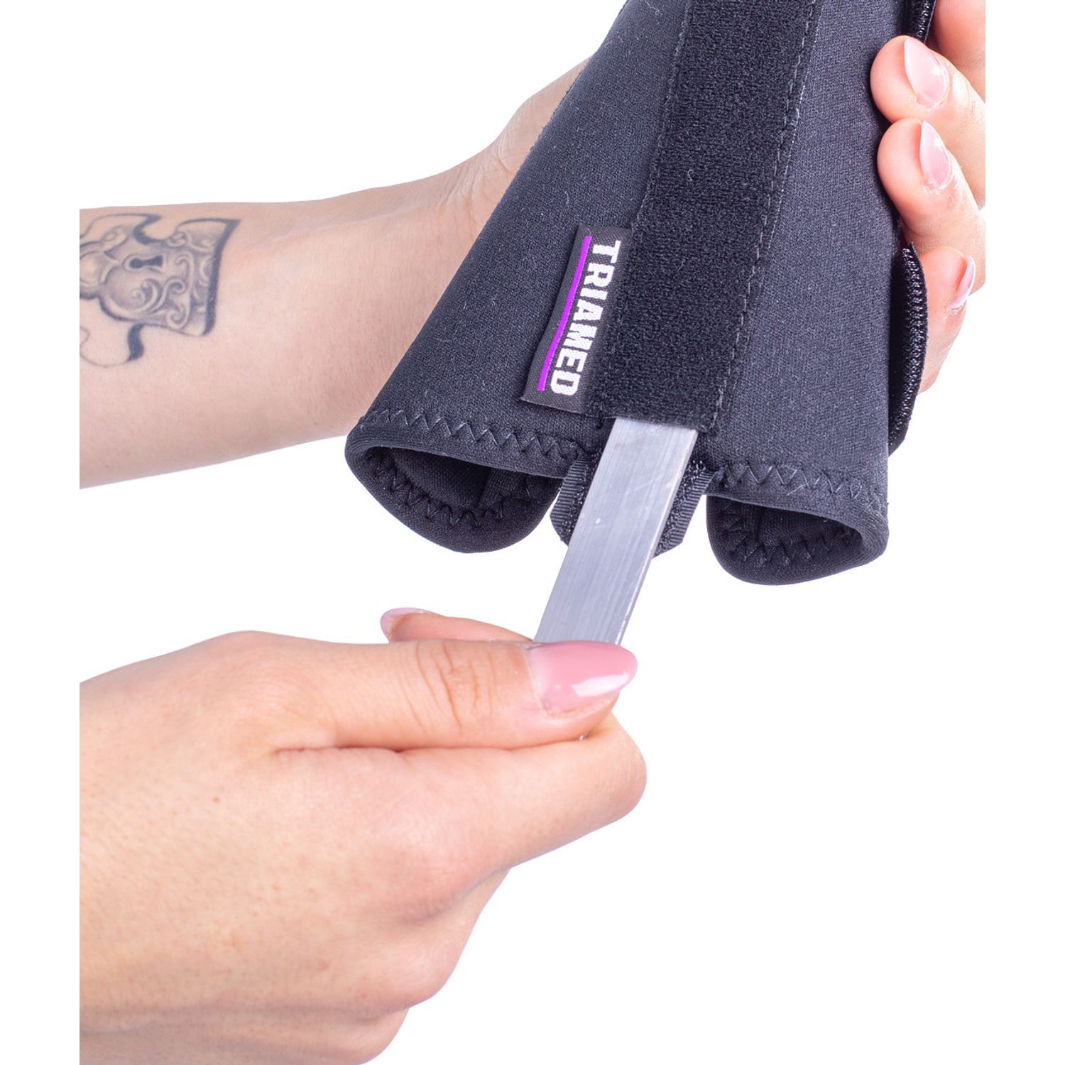 Orteză de police fixa Triamed UNOFIX PLUS, Negru, 3, Stang fotografia produsului View 3 L
