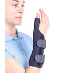 Orteză de police fixa Triamed UNOFIX PLUS, Negru, 3, Stang fotografia produsului View 2 S