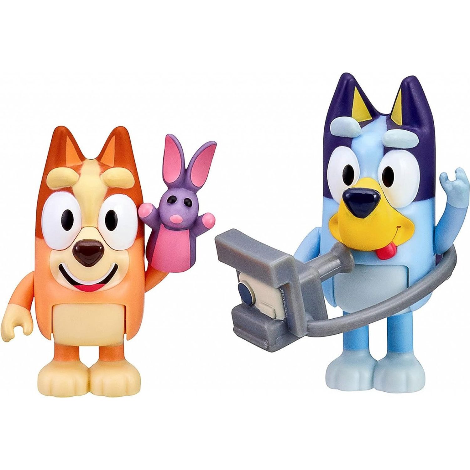 Set 2 figurine Bluey si Bingo - Photo Fun, 4 piese, 3 ani+ fotografia produsului View 2 L