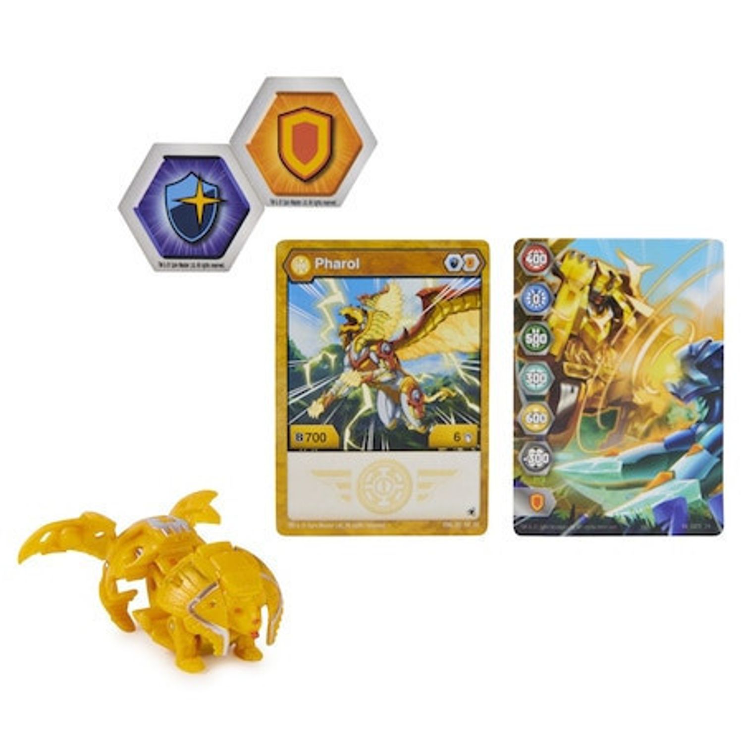 Figurina Bakugan Evolutions S4 Bila Clasica Pharol, Galben fotografia produsului View 8 L