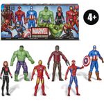 Set 6 figurine Marvel Titan Hero Series, 30 cm, Multicolor fotografia produsului View 2 S
