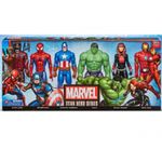 Set 6 figurine Marvel Titan Hero Series, 30 cm, Multicolor fotografia produsului