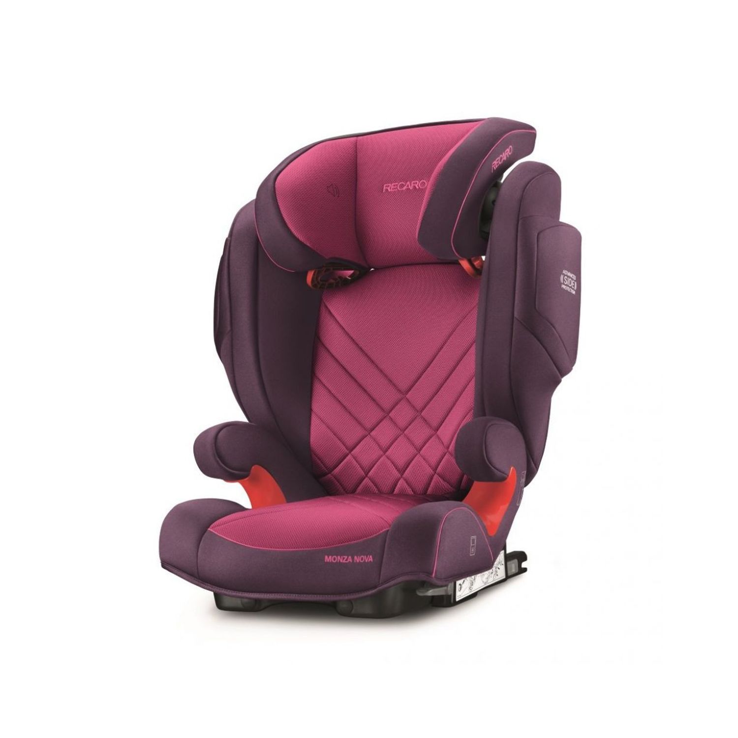 Scaun Auto pentru Copii cu Isofix Monza Nova 2 Power Berry fotografia produsului View 2 L