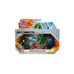 Set 5 Figurine Bakugan Geogan Brawler Pack Hyenix & Talan fotografia produsului