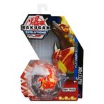 Figurina Metalica Bakugan Evolutions, Blitz Fox Rosu, 6cm fotografia produsului View 2 S
