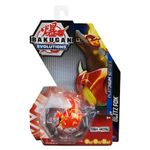Figurina Metalica Bakugan Evolutions, Blitz Fox Rosu, 6cm fotografia produsului