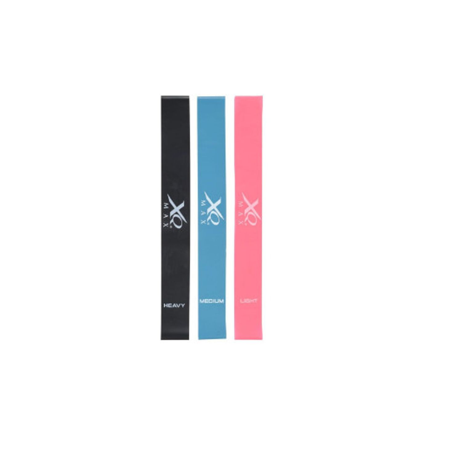Set 3 benzi elastice XQ Max pentru gimnastica, Multicolor fotografia produsului